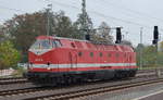 CLR - Cargo Logistik Rail Service GmbH mit ihrer  229 147-4  (NVR-Nummer: 92 80 1229 147-4 D-CLR) am 24.10.19 Vorbeifahrt Magdeburg Hbf.