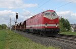  229 147-4 CLR mit Schüttgutwagen bei Banteln am 16.05.2016