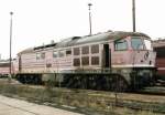 231 067 war ebenfals im AW Cottbus neben vielen 232er und 155er abgestellt.01.04.2000