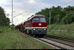 Schüttgutzug mit 231 012-6 (131 012-7 | NVR-Nummer: 92 80 0231 012-8 D-WFL) der Wedler Franz Logistik GmbH & Co.
