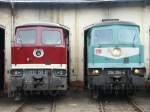 232 158 und 234 304 im Bw Nossen