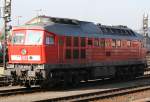Die 232 693-2 steht Lz in einem Rangierbahnhof kurz vor Mnchen am 20.10.2009