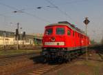 RAILION DB Logistics 232 093-5 (92 80 1232 093-5 D-DB) im Bf Merseburg; 21.04.2011