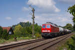 Arlbergumleiter - 232 528-0 am Einfahrsignal in Lindau Aeschach.