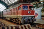 DR 132 162 am 20.07.1991 im Hbf.