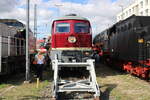 DB 132 618-0 am 30.08.2025 im DB Werk Erfurt. Zum 100. Geburtstag des Bw Erfurt gab es einen Tag der offenen Tür.