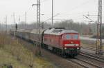 232 534 auf dem Weg nach Schwedt am 09.11.2010 in Eberswalde