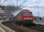 Beim Verlassen,mit dem EC 179 nach Prag,von Szczecin Glowny zeigte uns,am 14.Mai 2011,das 232 502 noch nicht zum alten Eisen gehrt.Also wr die Lok noch in Aktion erleben will,Eile ist geboten man