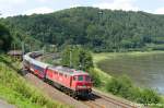 232 686-6 mit Lr 48186 aus Pirna in Knigstein am 12.07.2011