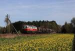 232 105, Spree (Strecke Grlitz - Horka - Cottbus)26.04.2012