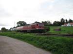 232 690 mit FZT 56561 in Langenbach (04.09.2006)
