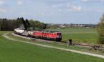 232 906 und im Schlepp 232 527 mit dem 51744 am 23.4.14 bei Thansüß