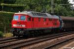 232 703-9 zog einen güterzug durch hh-harburg,datum 22.08.14