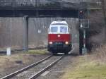 Das war am 07.03.2016 in Spremberg/ Lausitz !232 128-9 