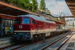 232 088-5  Ludmilla  in Wuppertal Hbf, August 2025.