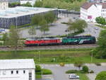 Die Ludmillas 232 093-5 und 232 413-5 als LZ in Gera am 10.5.2026