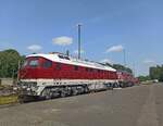 NREC 132 426-8 ( 9280 1232 426-7 D-NREC ) und Triangula 232 173-5 ( 9280 1232 173-5 D-TRG ) in Marktredwitz am 26.7.2026