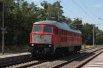 Am 15.07.2026 fuhr 232 903-5 durch den Haltepunkt Z�rnigall.