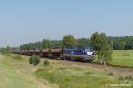 232 103-2 mit Schotterzug aus Oling bei Stragrbchen am 26.08.2011