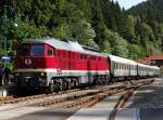 Am 07.09.13 ging es mit dem Eisenbahnmuseum Leipzig und der LEG 132 158 nach Meiningen zu den XIX Dampfloktagen.