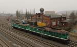 V 300 001 und V 300 002 zu sehen am 17.02.15 in Gera.