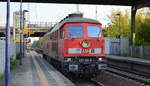 LEG - Leipziger Eisenbahnverkehrsgesellschaft mbH mit  232 416-8  [NVR-Nummer: 92 80 1232 416-8 D-LEG] am 19.09.18 Durchfahrt Bf. Berlin-Hohenschönhausen.