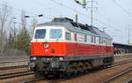 DB Cargo Deutschland AG mit 232 401-0 (9280 1 232 401-0 D-DB) am 28.02.19 Bf. Flughafen Berlin-Schönefeld.