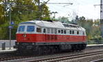 DB Cargo AG  (D) mit  232 294-9  (NVR-Nummer  92 80 1232 294-9 D-DB ) am 19.10.21 Durchfahrt Bf. Golm (Potsdam).