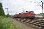 Nachschuss auf 232 254-3, am 15.04.2010 in Lehrte.