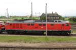 232 601-5 steht am 14.05.2010 in Angermnde