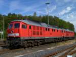 232 704-7 und 232 457-2 standen am 26.09.12 in Marktredwitz.