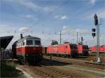 Loktreffen in Cottbus u.a. mit 2323 294,145 052. 25.12.2012