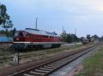 232 004 und 232 158 der LEG in Deutschenbora (30.07.2006)