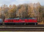 232 527-2 ist am 13.11.13 in Marktredwitz zusehen.