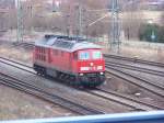 232 682 auf dem Weg zum Bahnhof Brandenburg Altstadt.