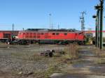 Abgestellt vor der  Dieselwartungshalle  in Kornwestheim Rbf