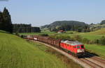 232 241-0 mit dem EZ 45192 (Hall in Tirol-Bludenz) bei Oberstaufen 21.8.18