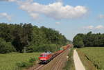 232 259-2 mit dem KT 50370 (Altenschwand-Regensburg Ost) bei Klardorf 3.9.19