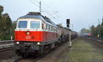 DB Cargo AG mit  232 092-7  (NVR-Nummer: 92 80 1232 092-7 D-DB) mit Kesselwagenzug (leer) Durchfahrt Bf. Berlin-Jungfernheide am 23.10.19 Richtung Spandau.