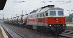 DB Cargo AG mit  232 658-5  [NVR-Nummer: 92 80 1232 658-5 D-DB] und einem Ganzzug Knickkesselwagen am 15.07.20 Bf. Flughafen Berlin Schönefeld.