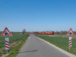Güterzüge zwischen Gößnitz und Gera sind selten.