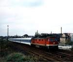 1995 gab es noch reichlich IR- und D-Zug-Verkehr auf der Strecke Dresden-Grlitz.