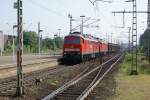 232 675 und 232 461 mit einem sehr kurzen Gz duchfhrt Braunswchweig Hbf -> Lehrte (31.05.2008)