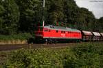 232 654-4 mit einem Kalkzug in Ratingen Lintorf. 7.7.08