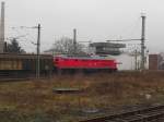 232 665-0 fhrt am 6.12.08 mit CSQ 49829 nach Milano nach einem kurzen Halt aus dem Bf Bad Oldesloe.