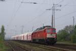 232 241-0 mit Kalkzug in Lintorf am 14.04.2009