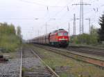 232 587 mit Falns Gz bei Rattingen-Lintorf am 19.4.2010