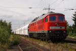 232 280-8 mit einem Kalkzug in Lintorf am 17.07.2010