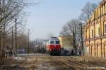 232 079-4 vor einem Gz Ri Zagan in Forst am 25.02.2011