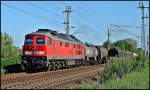 232 184-2 am FE45428 aus Stettin.  Stralsund am 15.05.08